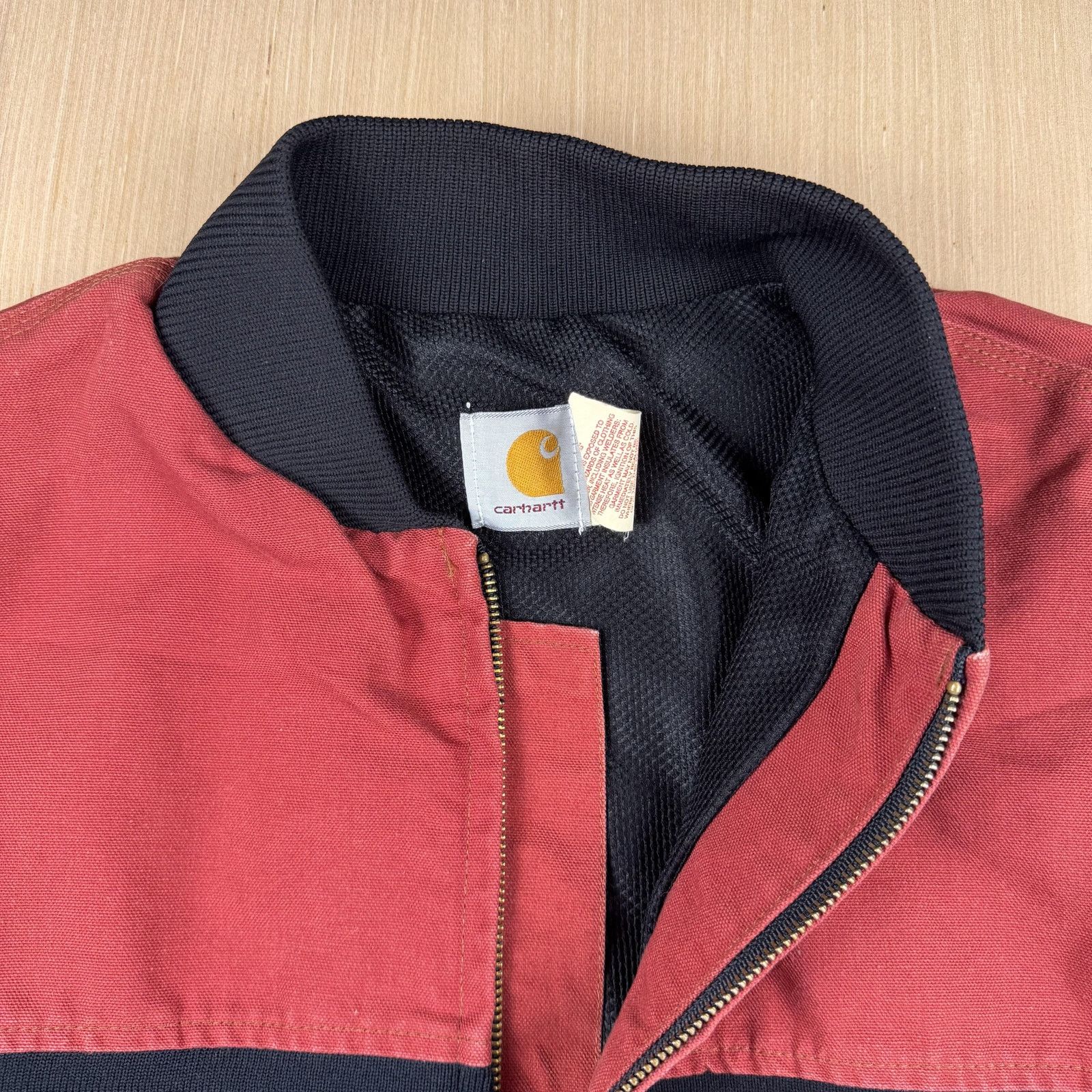 Carhartt Vintage 1994 Carhartt Aztec JR0456 Red Bomber Jacket XXL Size US XXL / EU 58 / 5 - 6 Thumbnail