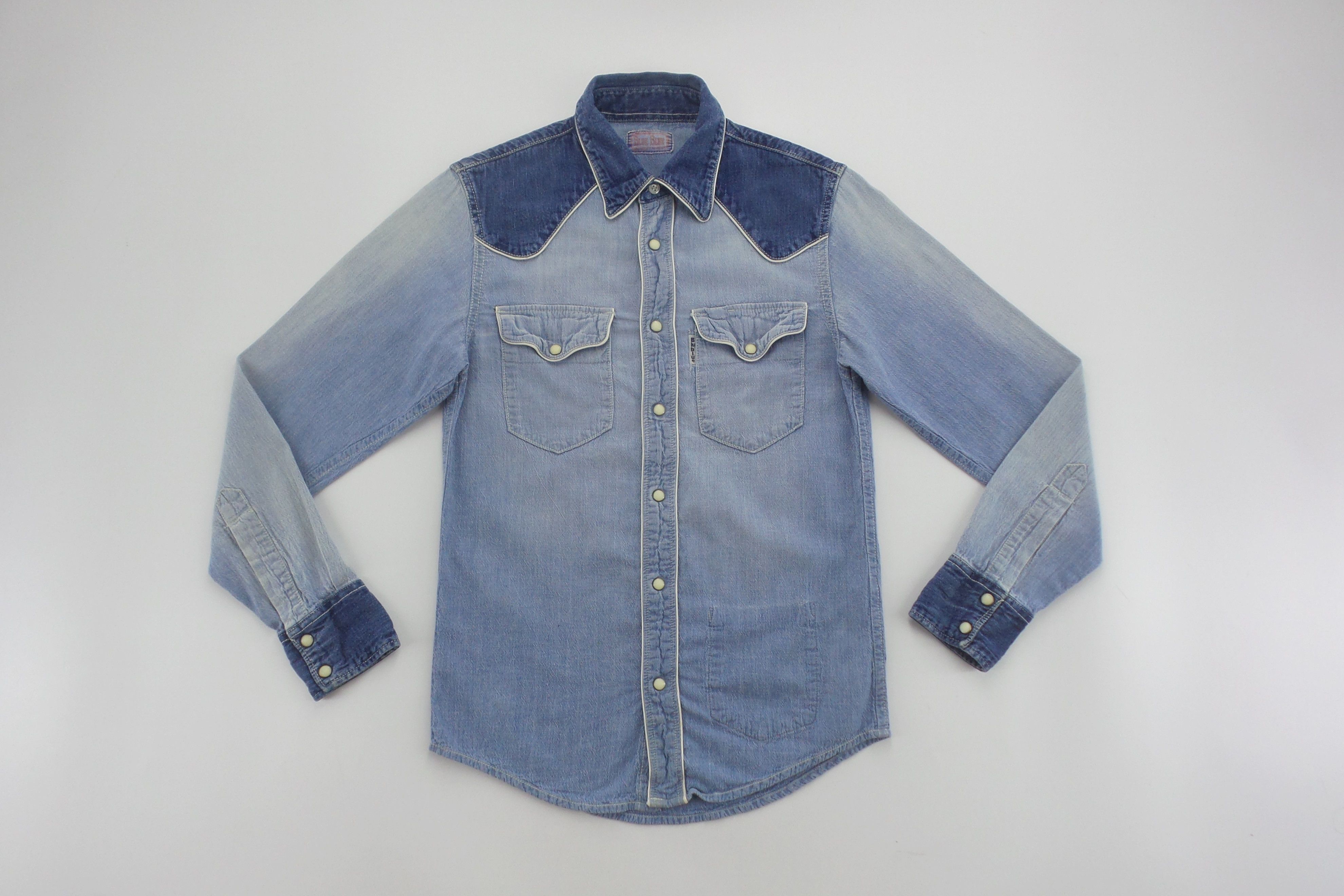 Blue Blue Japan Western Shirts