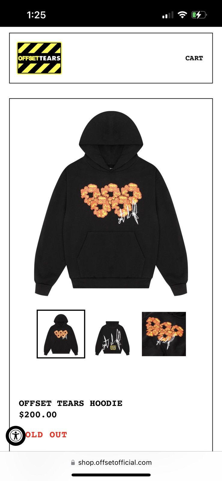 DENIM TEARS Denim Tears Hoodie Offset Size US S / EU 44-46 / 1 - 1 Thumbnail