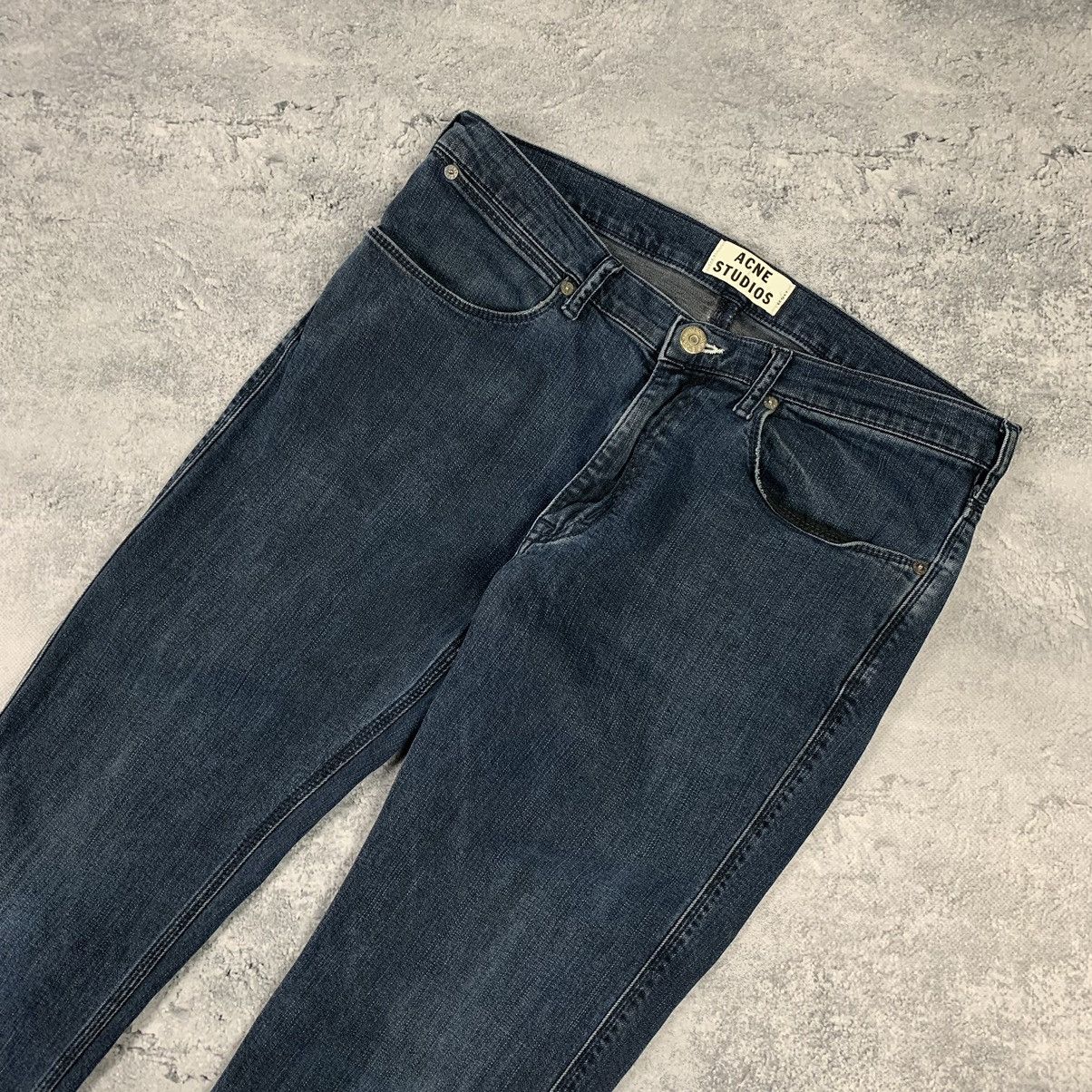 Acne Studios Acne Studios Stockholm Max Man Ray Jeans Luxury Designer Size US 33 - 2 Thumbnail