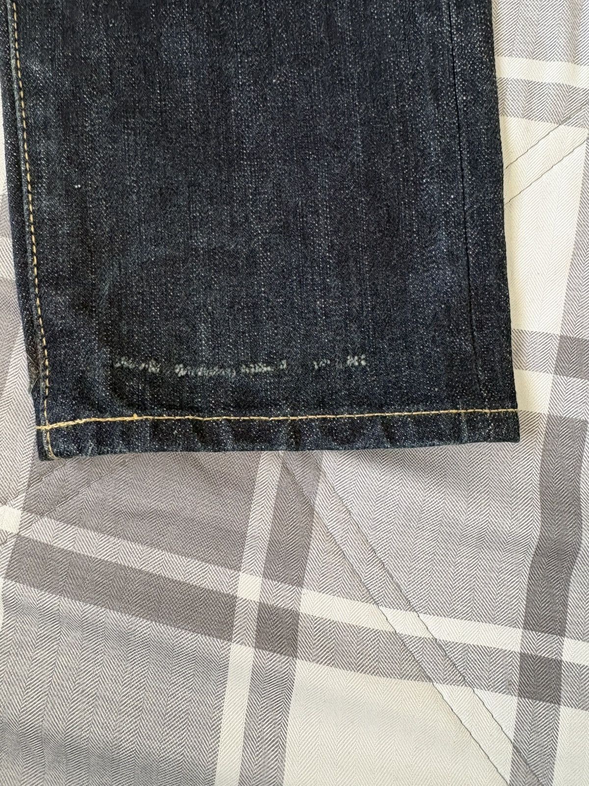 Neighborhood Neighborhood Deep Narrow Rigid Indigo 14oz Selvedge Denim Size US 30 / EU 46 - 7 Thumbnail