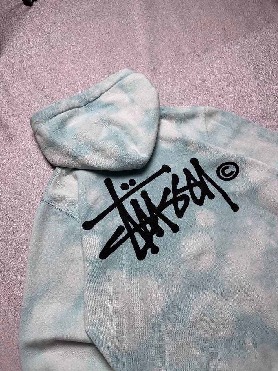 Stussy Stüssy Vintage Skate Hoodie Tie Dye Big Back Logo Sk8 Size US M / EU 48-50 / 2 - 14 Thumbnail