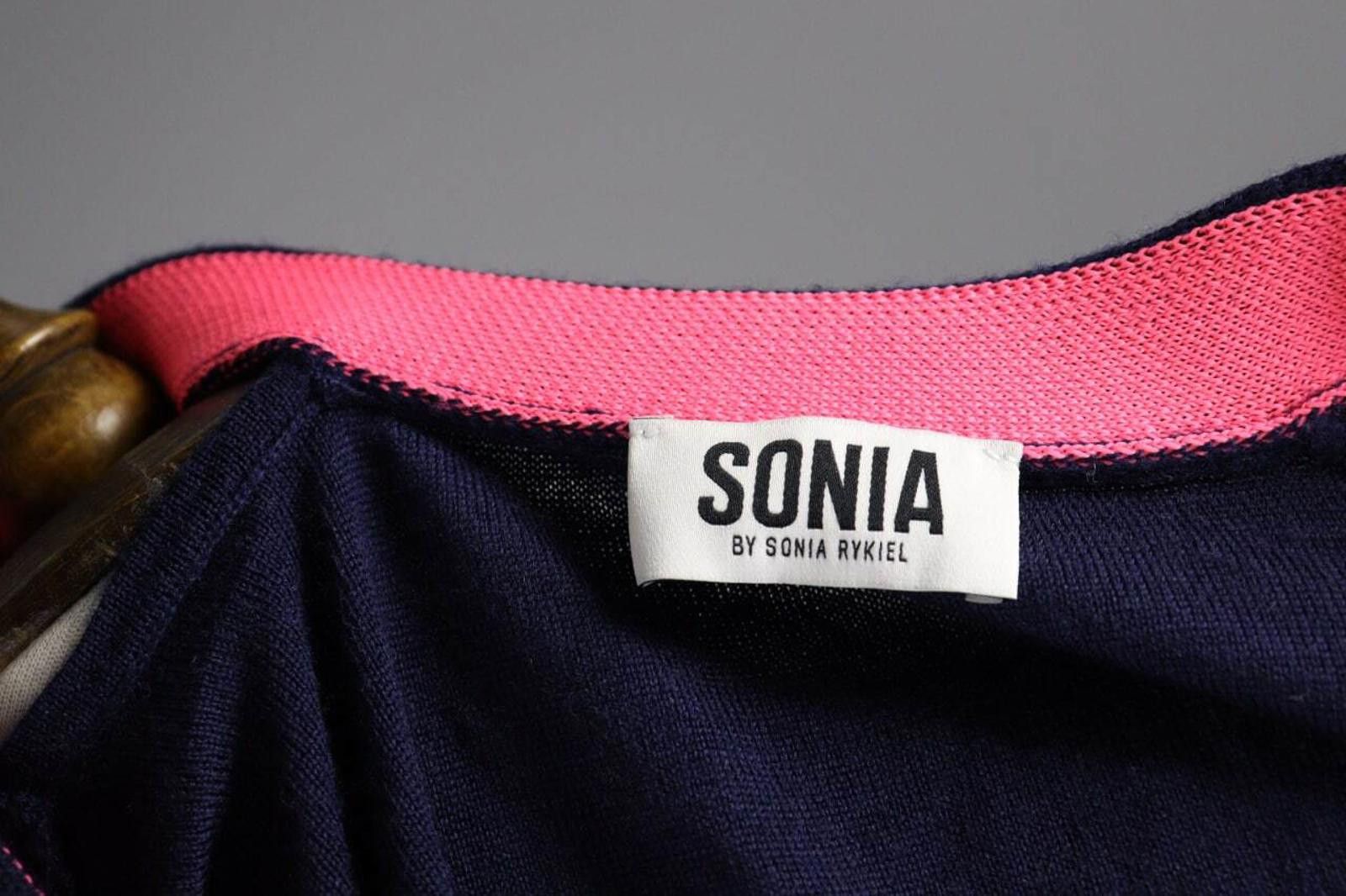 Designer Sonia by Sonia Rykel Wool Designer Cardigan Sweater Size L Size L / US 10 / IT 46 - 9 Thumbnail