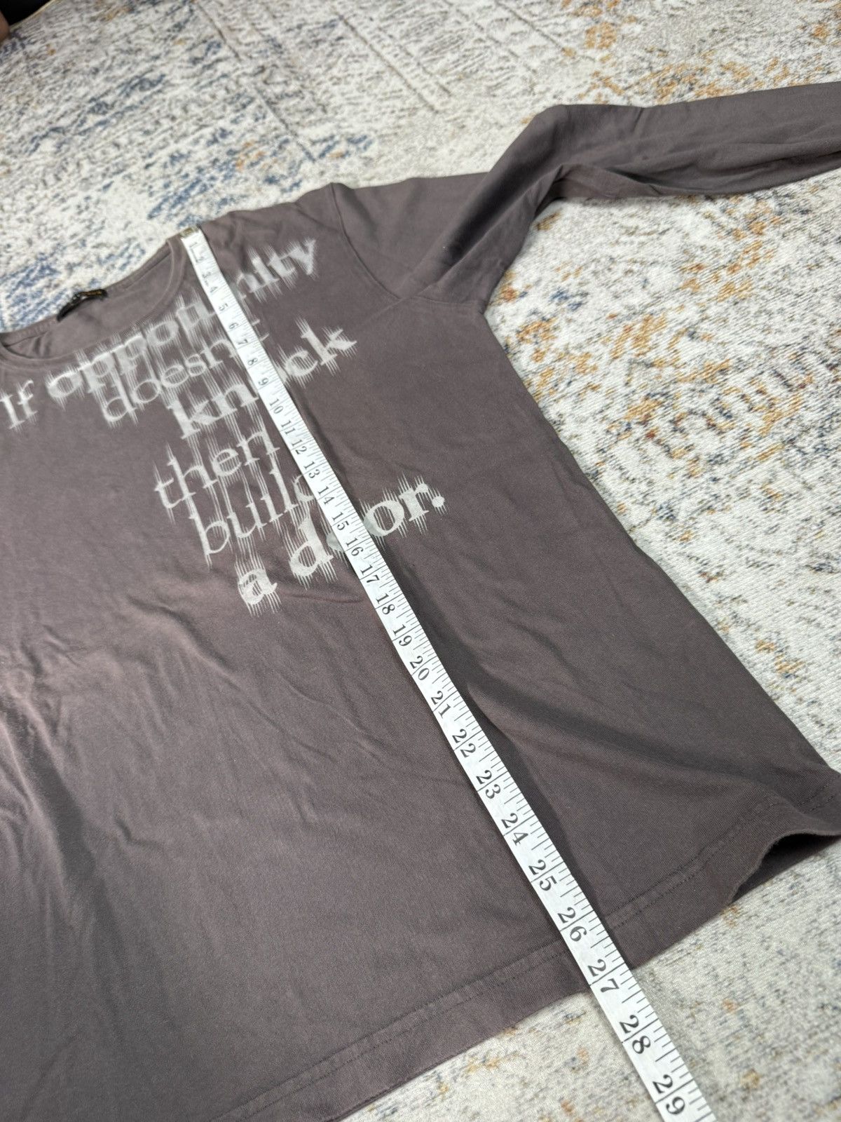 Hysteric Glamour Net men ifsix gothic style long sleeve Size US XL / EU 56 / 4 - 7 Thumbnail