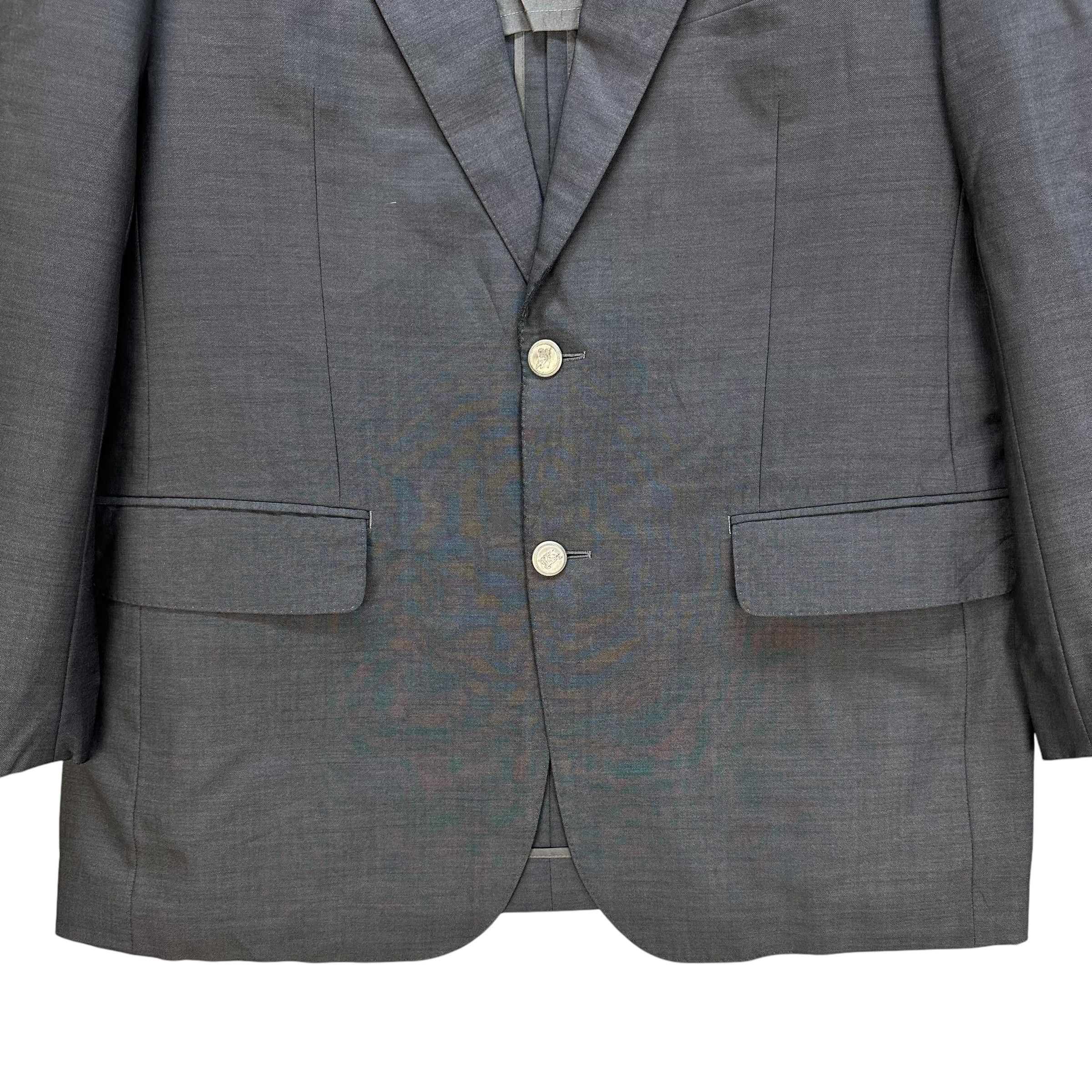 Burberry BURBERRY LONDON Wool Suit Jacket Blazers #A63-1524 Size 44R - 3 Thumbnail