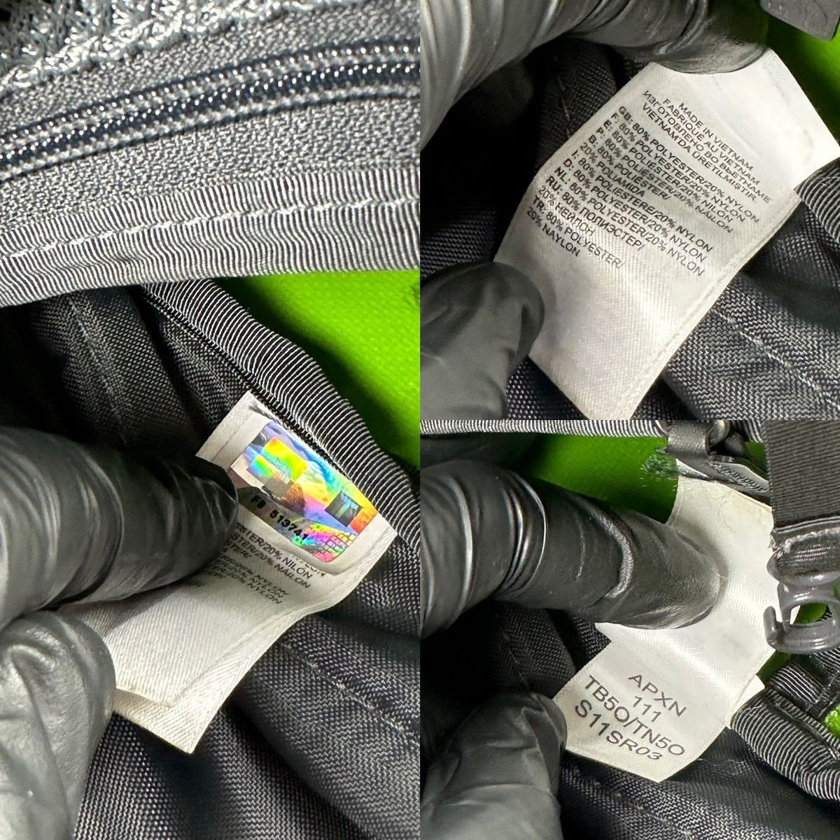 The North Face Vintage The North Face Green Crossbody Messenger Bag Size ONE SIZE - 23 Thumbnail