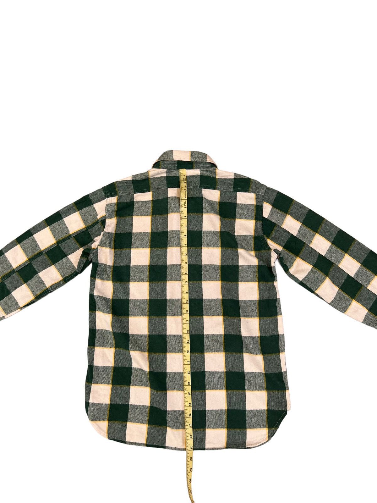 Japanese Brand Masterpiece Brand Japan Checked Gusset Flannel Work Shirt Size US M / EU 48-50 / 2 - 5 Thumbnail