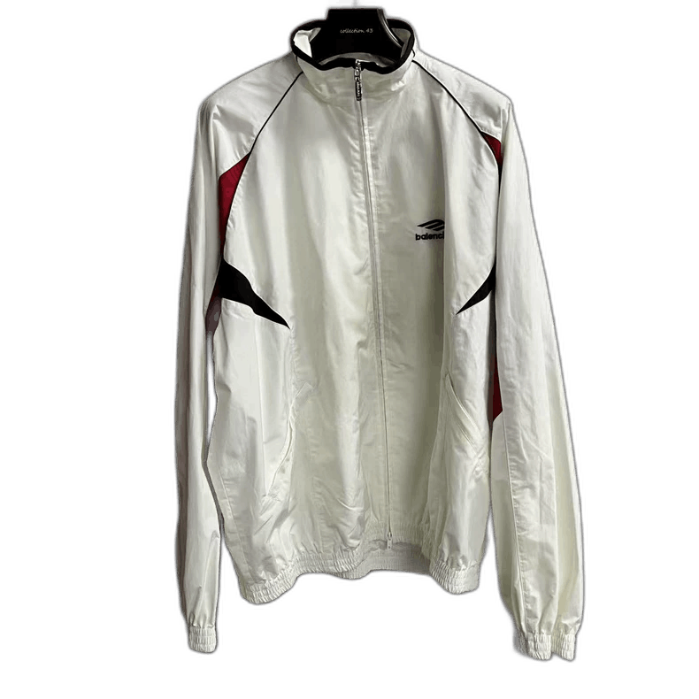 Balenciaga balenciaga white colorblock zip jacket Size US M / EU 48-50 / 2 - 1 Thumbnail