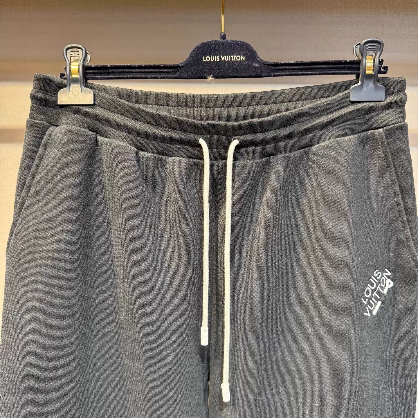 Louis Vuitton Louis Vuitton Black Pin Sweatpants XXL New Size US 40 / EU 56 - 3 Thumbnail
