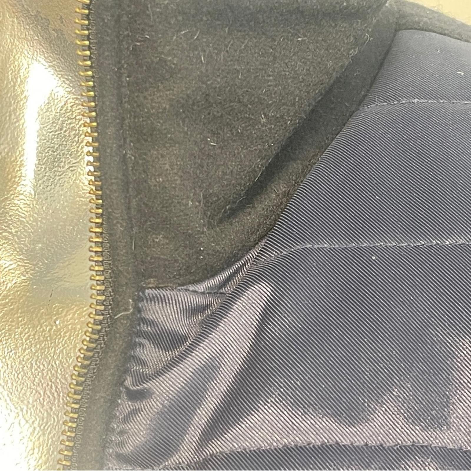 NBDN Nobrandedon Men's Navy & Black Puffer Quilted Jacket in Large size Size US L / EU 52-54 / 3 - 4 Thumbnail