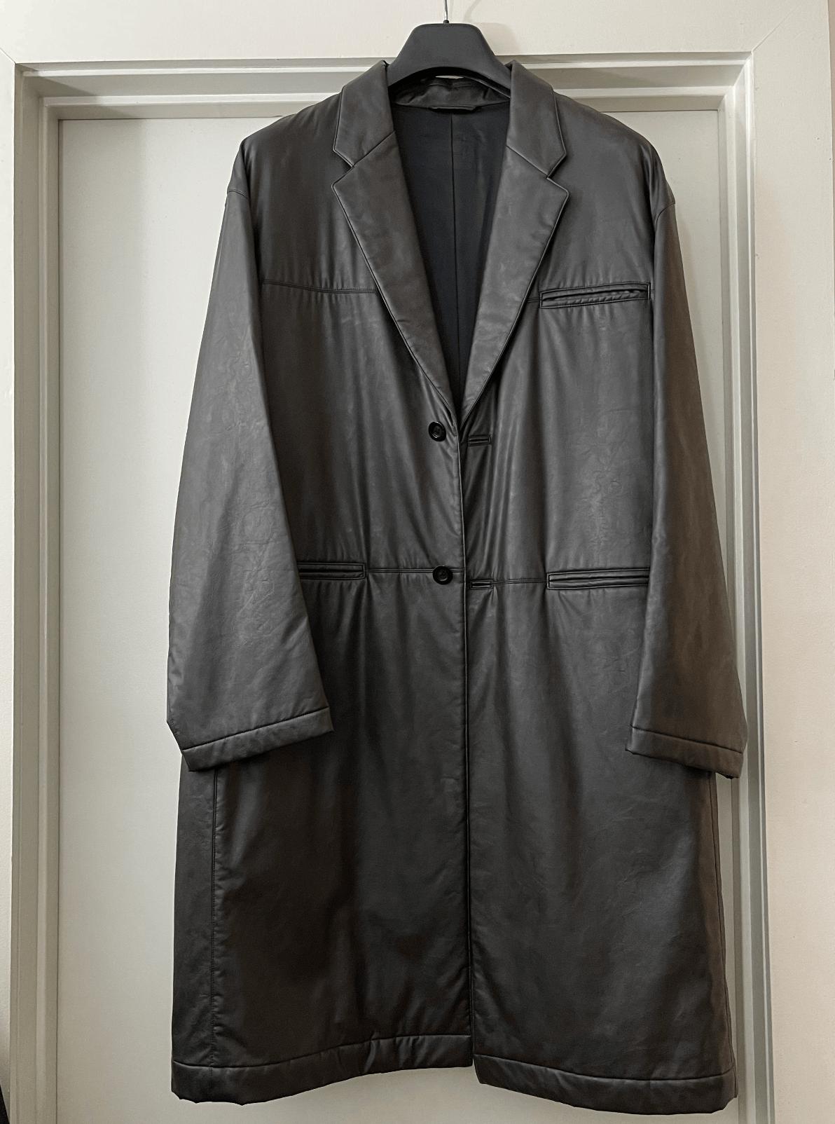 Other Padded Leather Coat Size US L / EU 52-54 / 3 - 1 Thumbnail