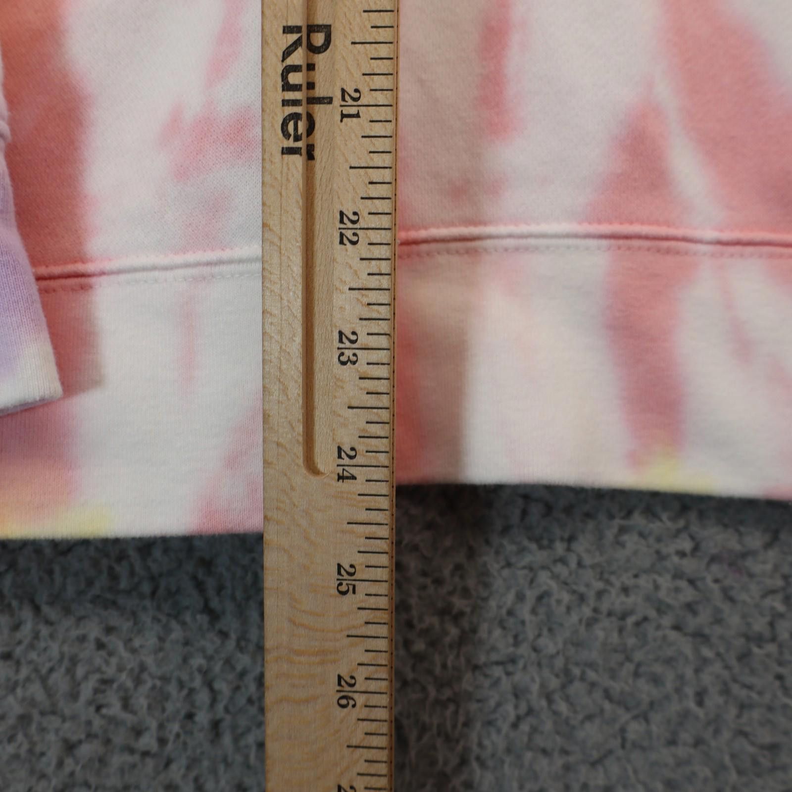 Style & Co Sweatshirt Women Medium Purple Tie Dye Crewneck Style & Co Size M / US 6-8 / IT 42-44 - 3 Thumbnail