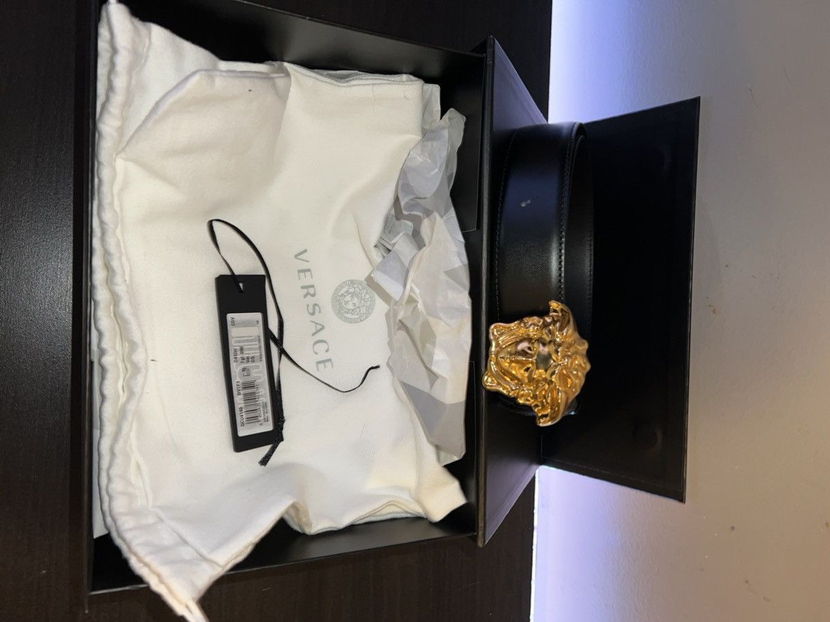 image of Versace Belt Men Black (Size 36)