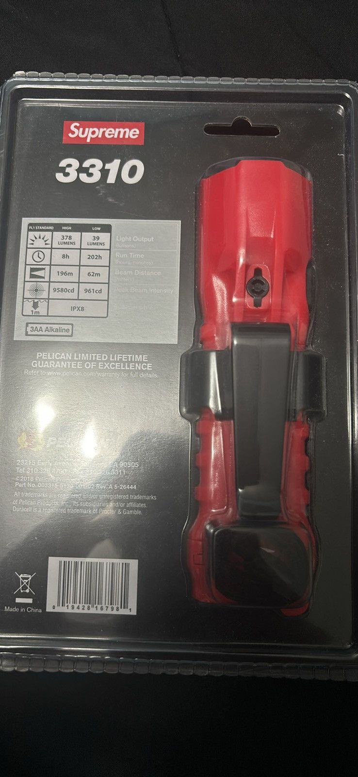 Supreme Supreme Pelican Flashlight Size ONE SIZE - 2 Thumbnail