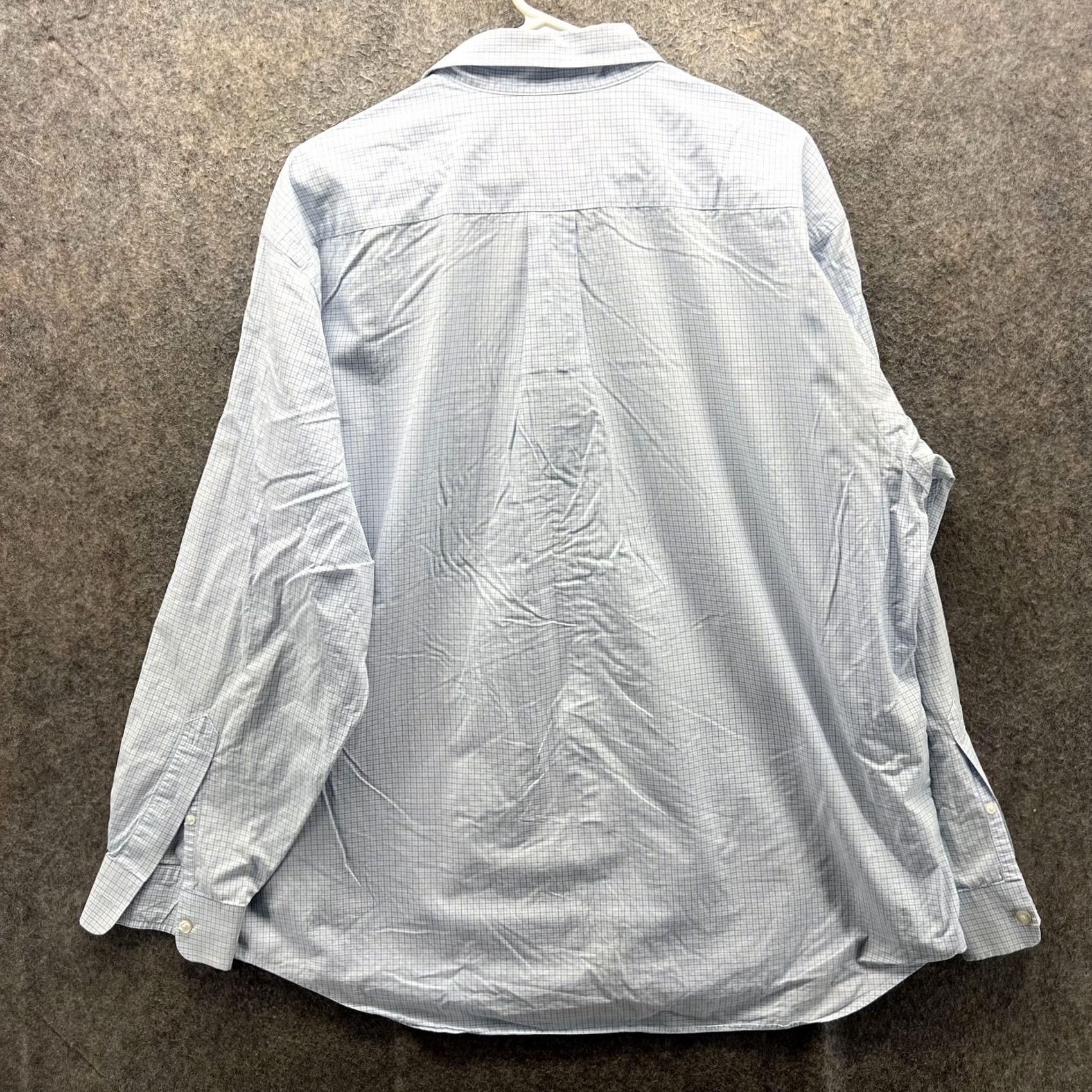 Vineyard Vines VINEYARD VINES Shirt Mens XL Blue Check Murray Long Sleeve Button Front Casual Size US XL / EU 56 / 4 - 7 Thumbnail
