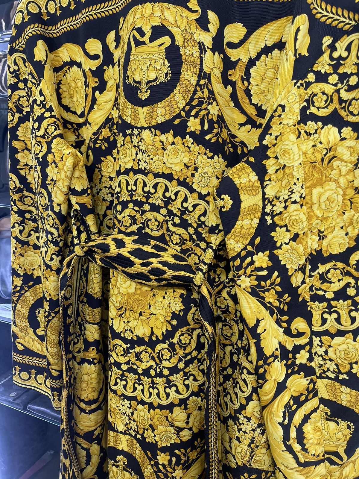 Versace Versace Tribute Collection Baroque Print Reversible Dress Size S / US 4 / IT 40 - 4 Thumbnail