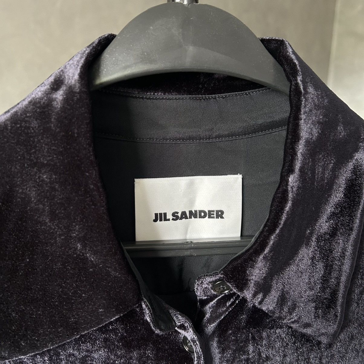 Jil Sander Jil Sander Velvet Shirt Dress 38 Size XS / US 0-2 / IT 36-38 - 7 Thumbnail
