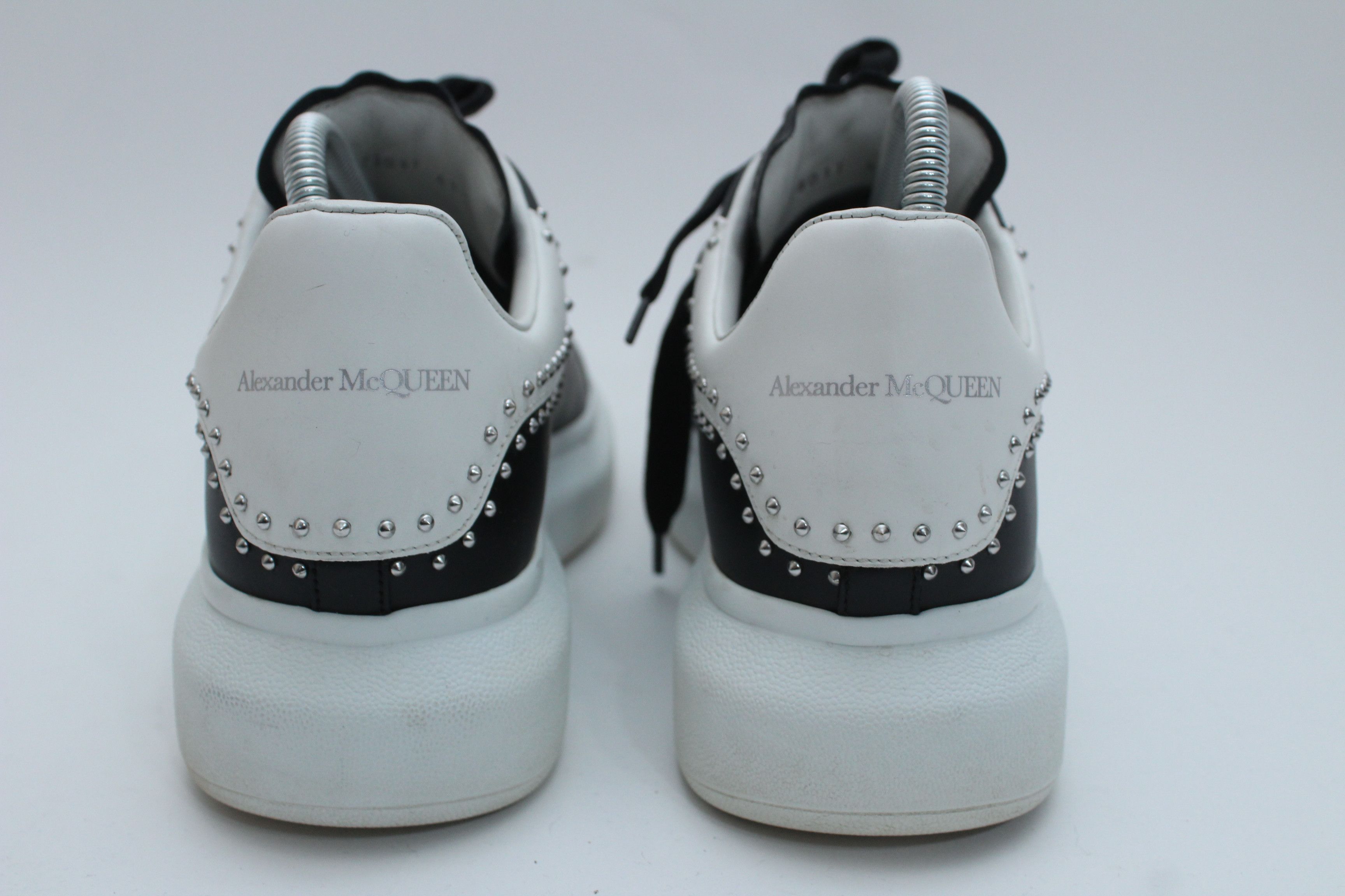 Alexander McQueen Alexander McQueen Oversized Studded Sneakers Black Leather Size US 8 / EU 41 - 6 Thumbnail