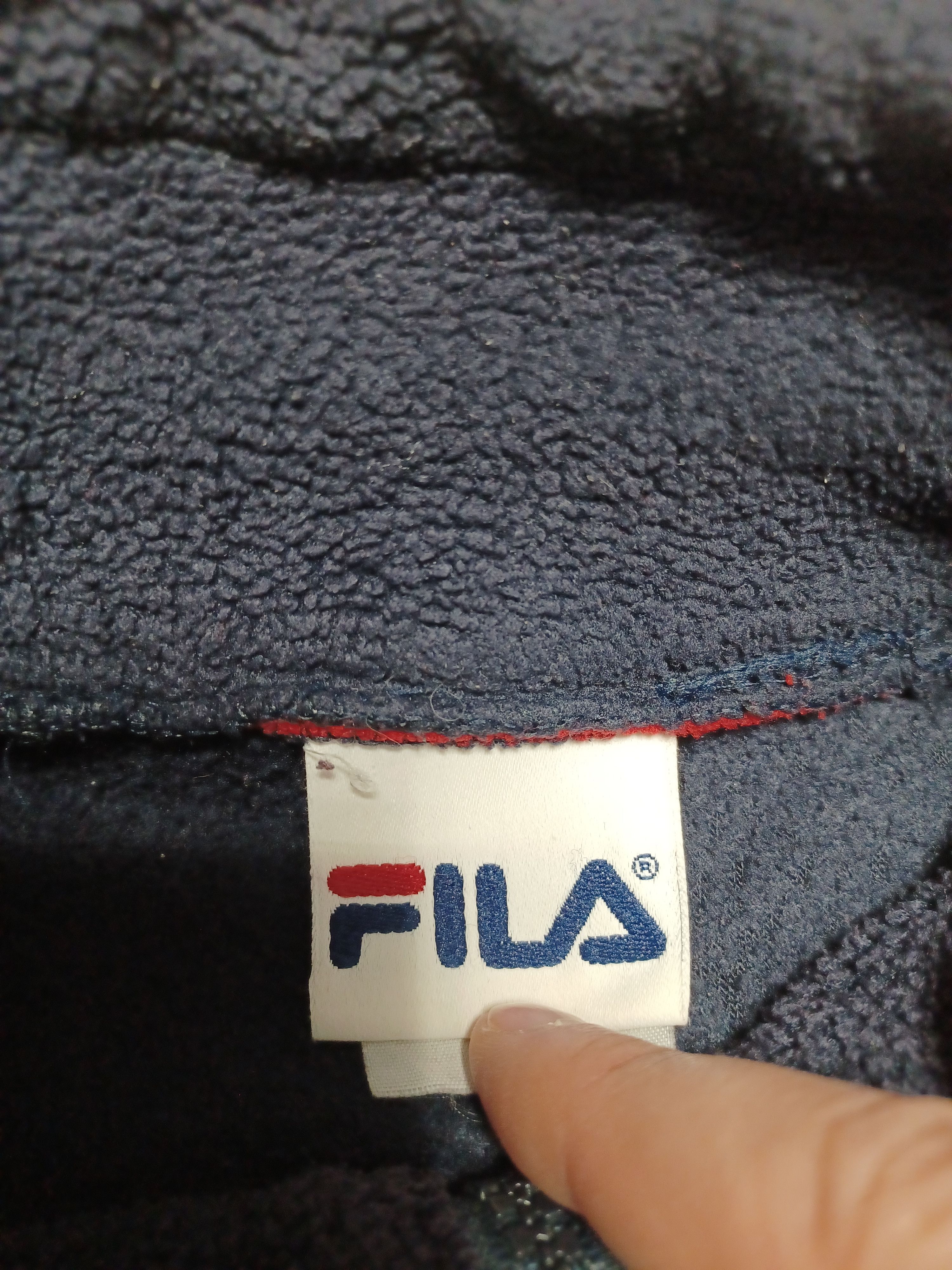 Fila Made in Canada vintage Fila fleece jacket biglogo Size US S / EU 44-46 / 1 - 5 Thumbnail