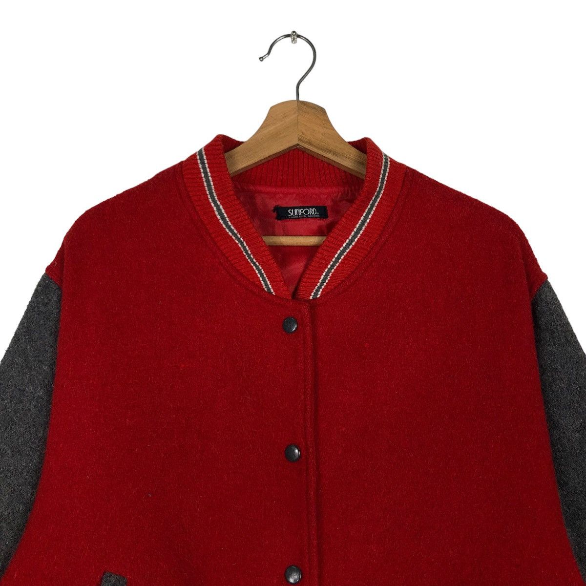 Hai Sporting Gear 🔥90s Varsity Jacket Sporting Collection Big Logo Embroidery Size US M / EU 48-50 / 2 - 3 Thumbnail