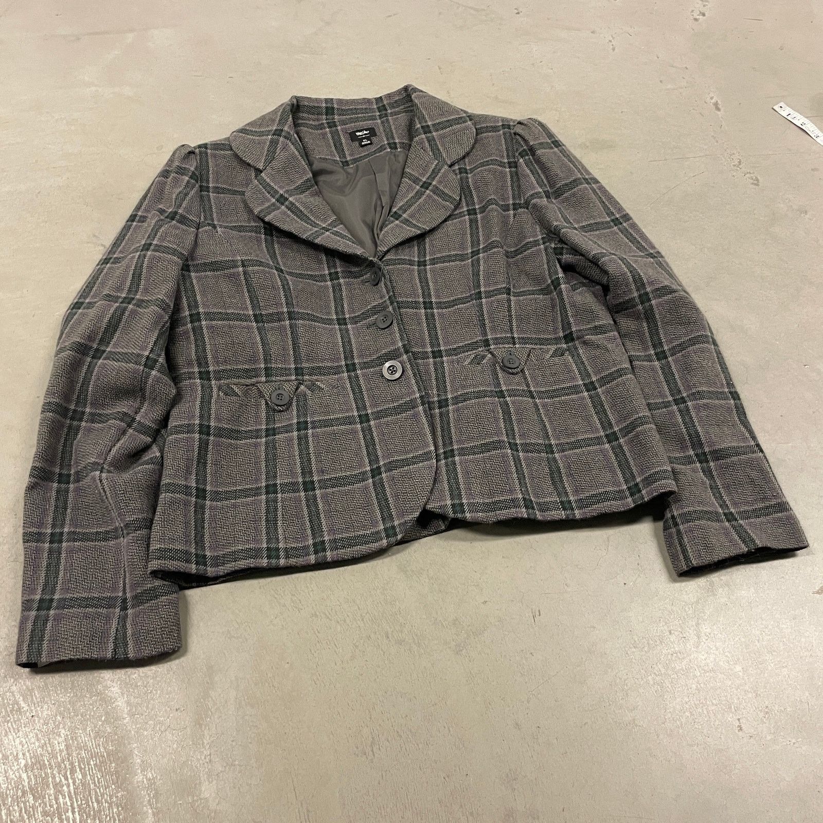 Mossimo Y2K mossimo plaid casual blazer jacket Size XL / US 12-14 / IT 48-50 - 1 Thumbnail