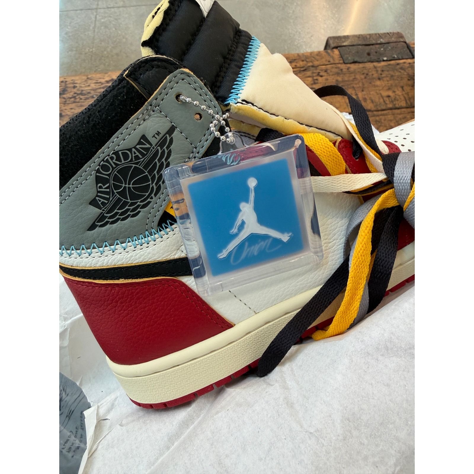 Jordan Brand × Union LA Union Jordan 1 Retro High OG SP Promo Sample Chicago Shadow Size US 8 / EU 41 - 12 Thumbnail
