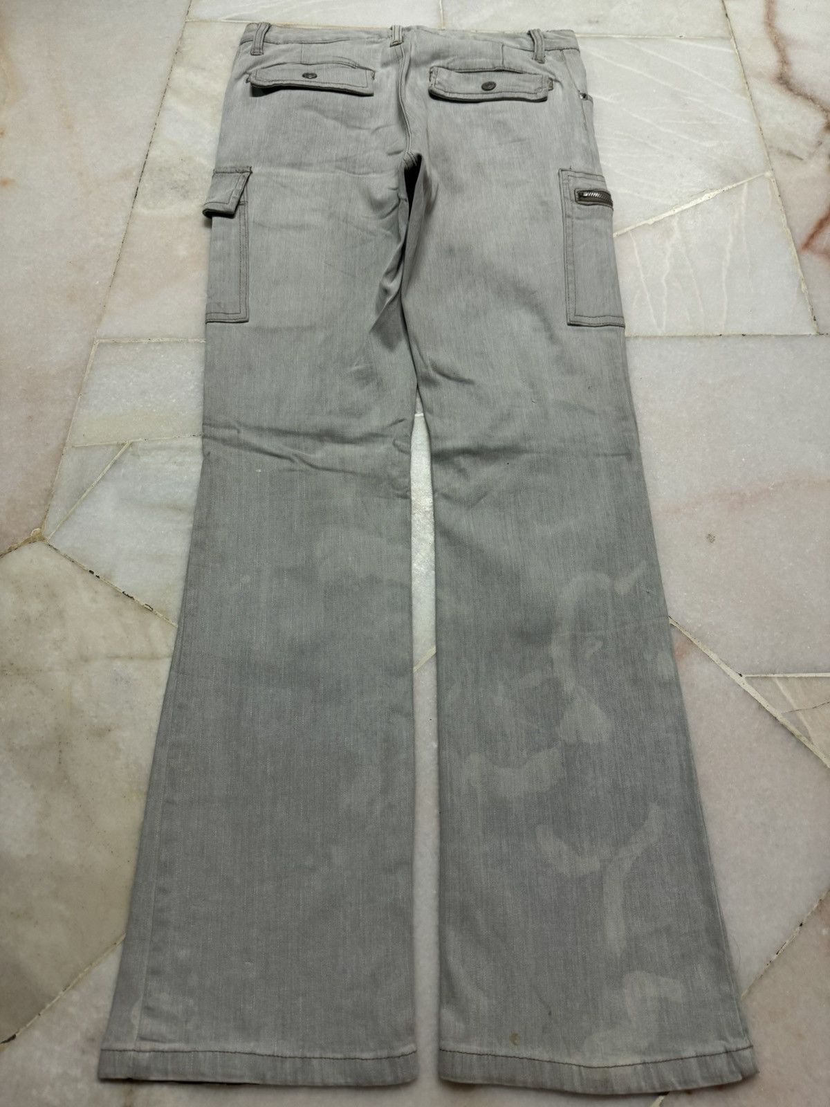 Japanese Brand FLARE BOOTCUT JAPANESE CARGO DENIM JEANS STRETCHABLE Size US 28 / EU 44 - 12 Thumbnail