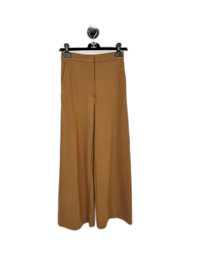Max Mara Maxmara Brown Pants Size 32 Size 32" / US 10 / IT 46 - 1 Thumbnail