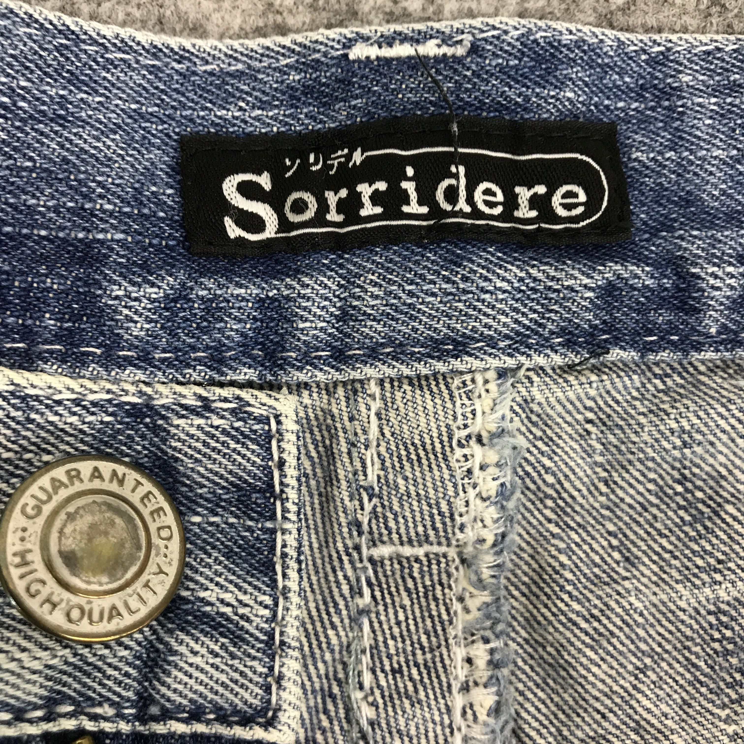 Japanese Brand JAPAN STYLE DENIM SORRIDERE DISTRESSED BOOTCUT JEANS Size US 30 / EU 46 - 13 Thumbnail