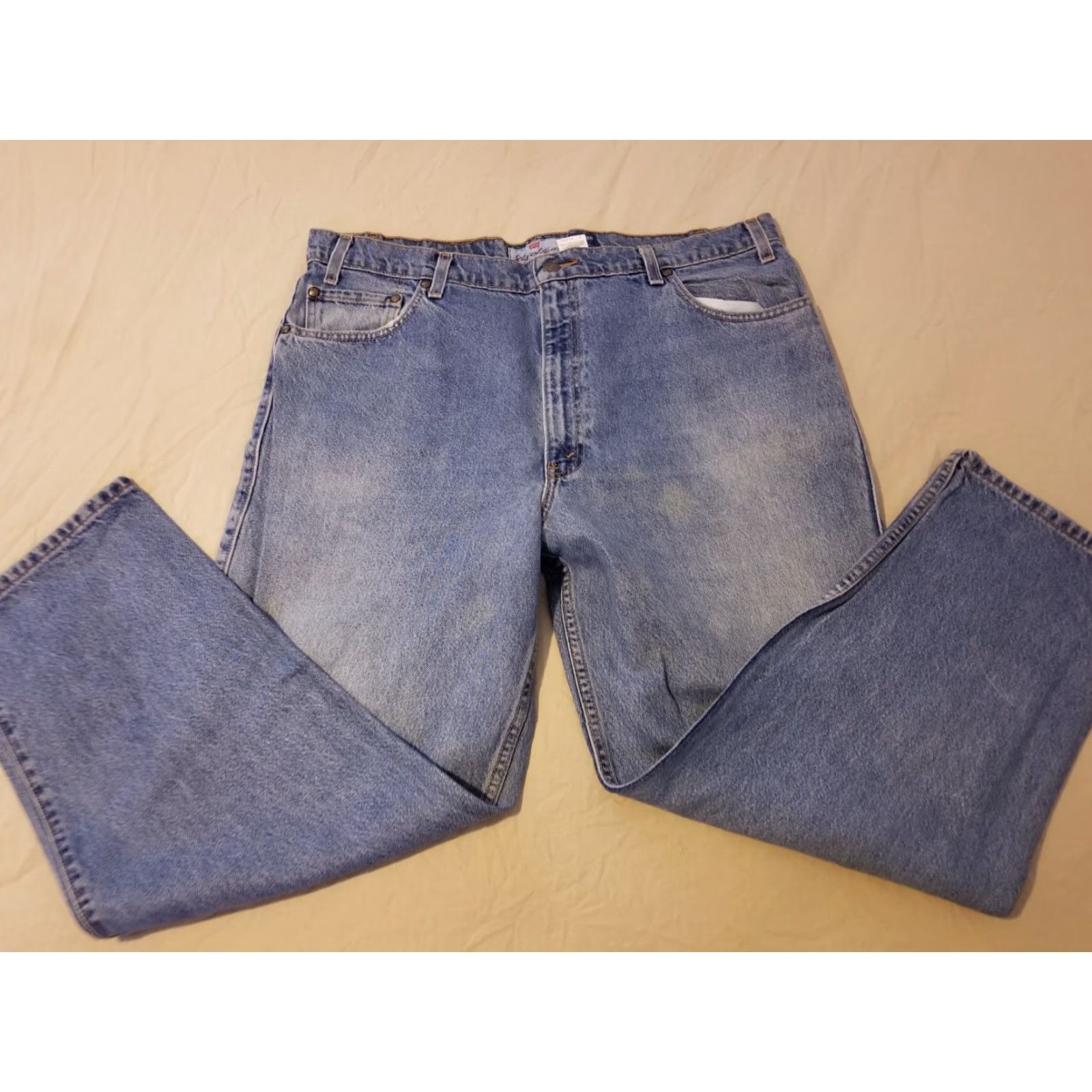 Levi's VINTAGE Levi's 540 Jeans Denim Pants 40x29 38x28 Relaxed Straight 5-Pocket Mens Blue Size US 40 / EU 56 - 7 Thumbnail