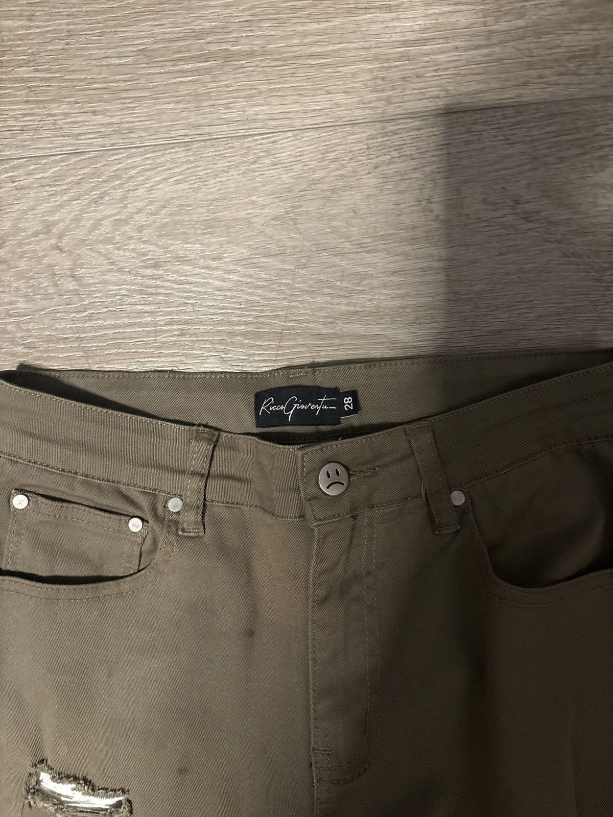 Other Leather patched skinny jeans Size US 28 / EU 44 - 4 Thumbnail