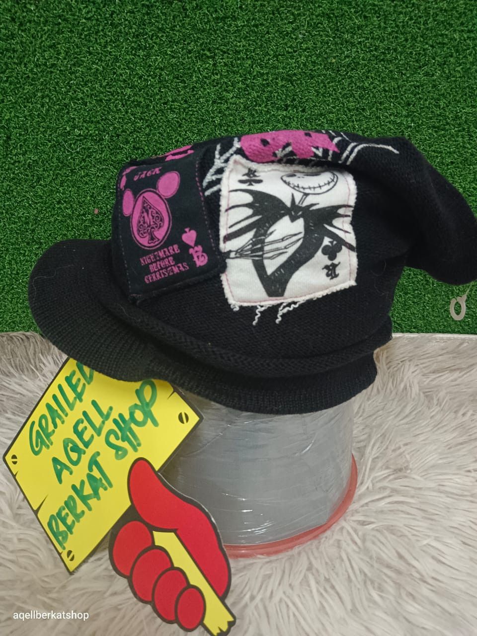 Other The Nightmare Before Christmas Slouchy Hat Size ONE SIZE - 1 Thumbnail