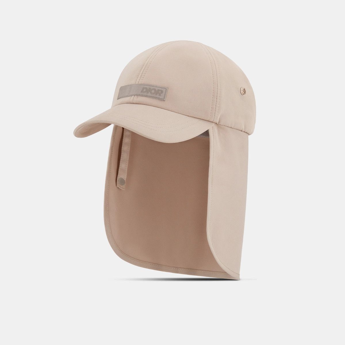Dior o1bcso1str1224 Size:OS/Baseball Cap With Flaps in Taupe Size ONE SIZE - 8 Thumbnail