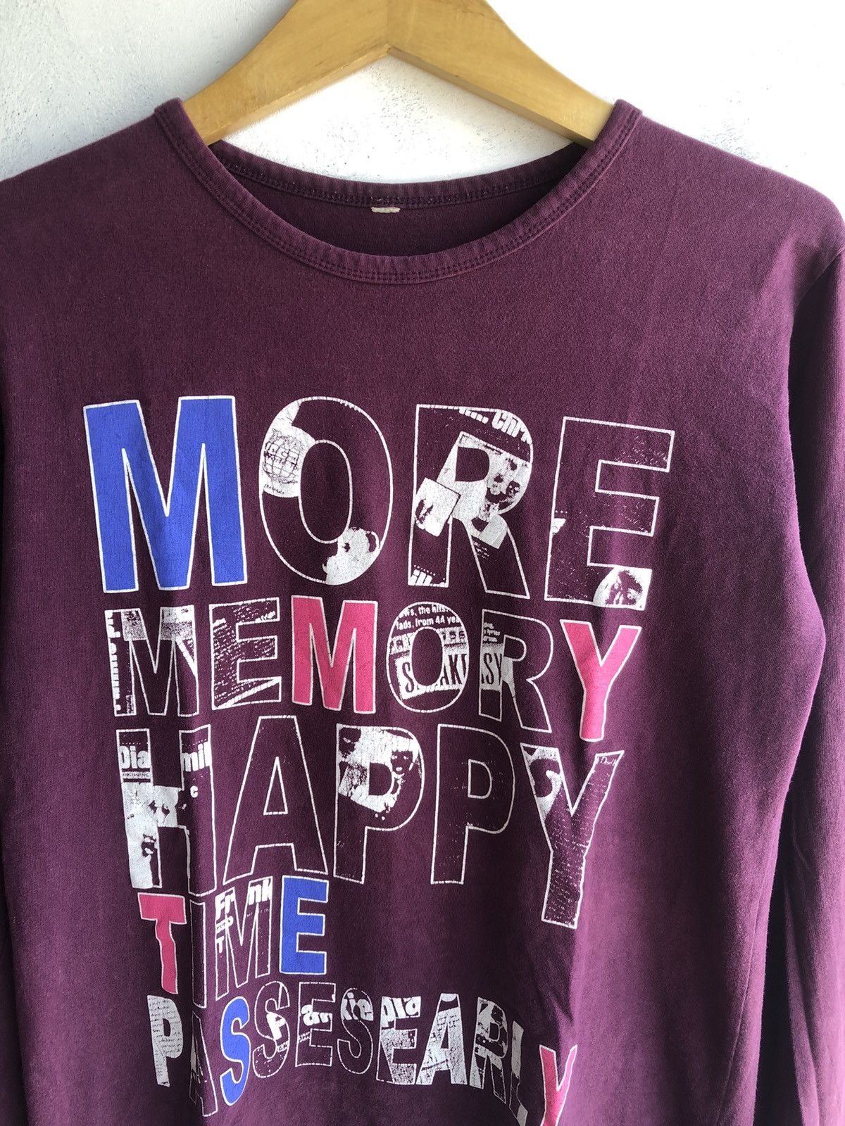 If Six Was Nine POEM MORE MEMORY HAPPY TIME PASSESEARLY LONGSLEEVE Size US M / EU 48-50 / 2 - 4 Thumbnail