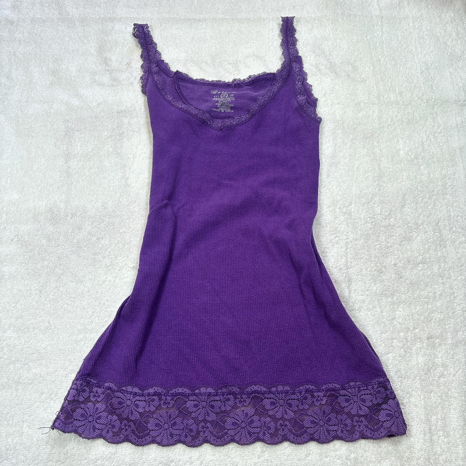 Other vintage y2k purple lace cami Size M / US 6-8 / IT 42-44 - 2 Thumbnail