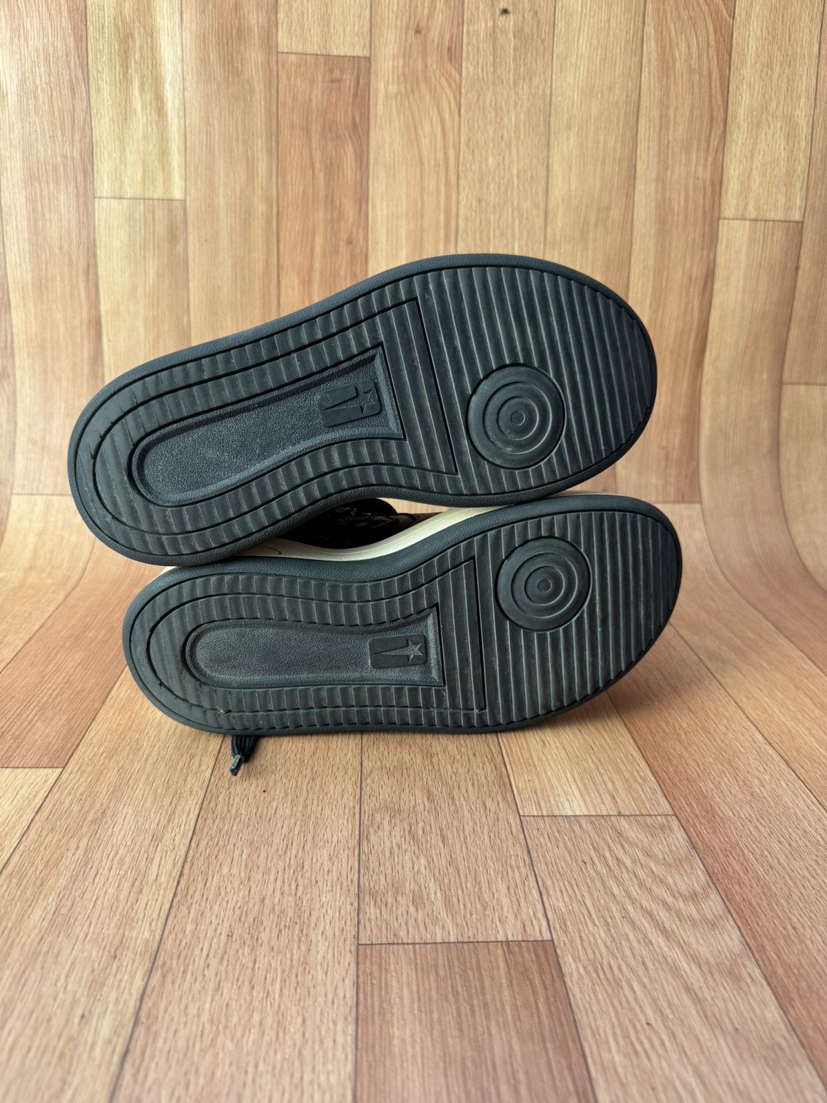 Converse × Rick Owens Drkshdw Turbowpn black cloud sneakers Size US 8.5 / IT 38.5 - 19 Thumbnail