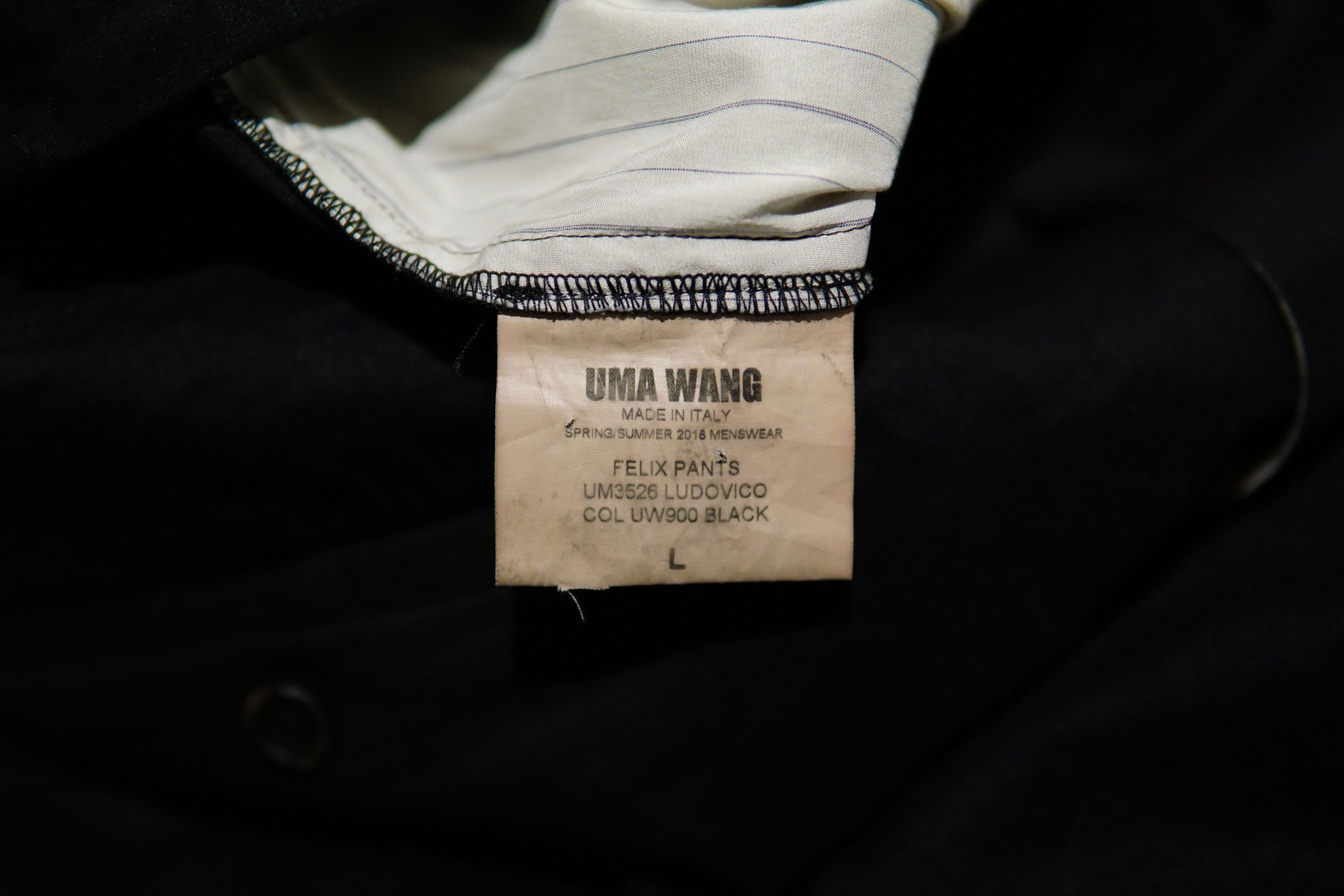 Uma Wang SS16 Felix Trousers Size US 34 / EU 50 - 7 Thumbnail