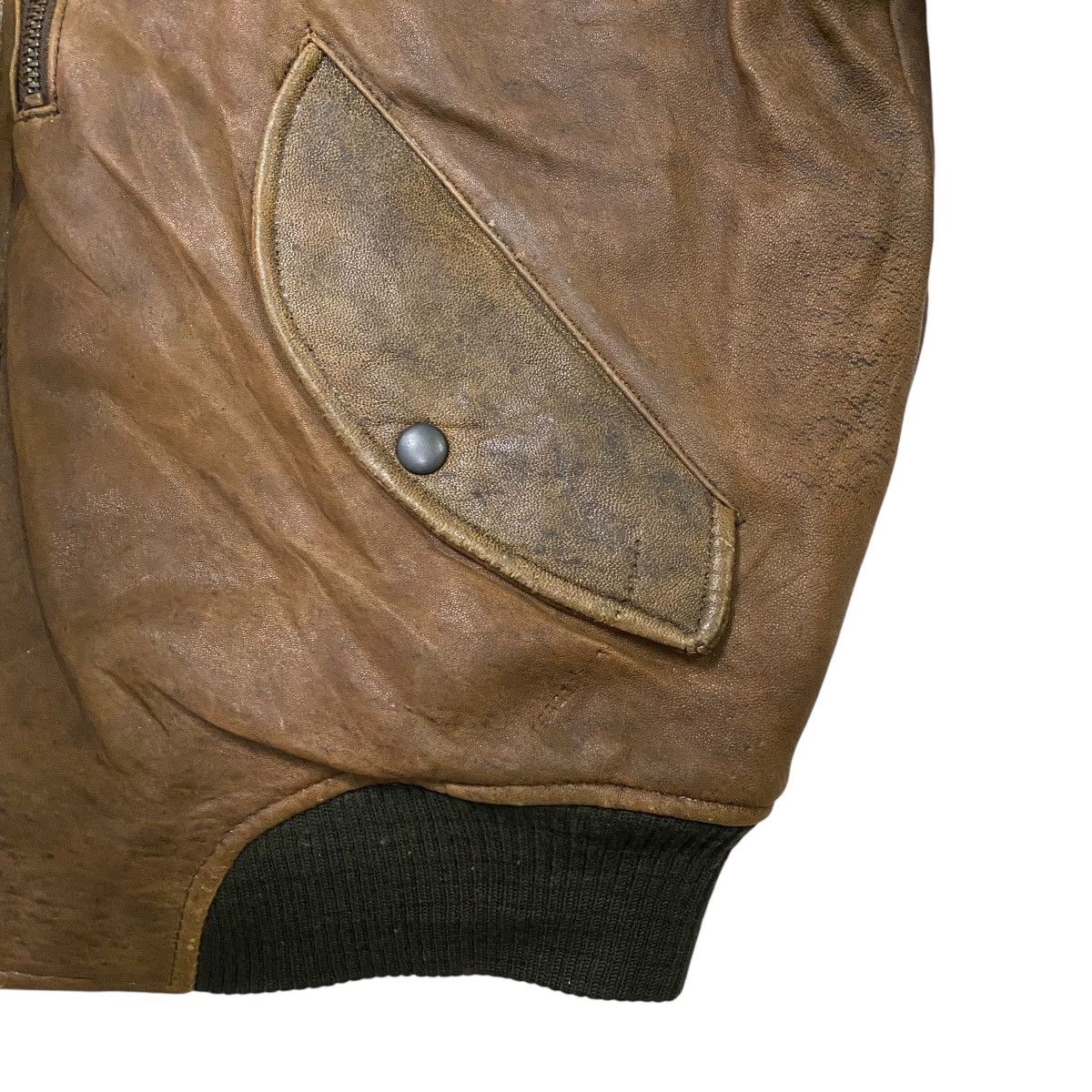 Japanese Brand Vintage A2 ROBO leather jacket Size US M / EU 48-50 / 2 - 9 Thumbnail