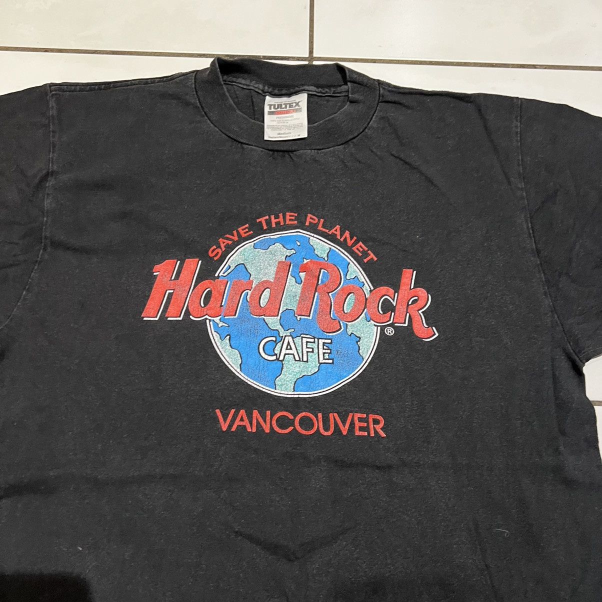 Hard Rock Cafe 1980s Single Stitch Hard Rock Cafe Vancouver Graphic T Shirt Size US M / EU 48-50 / 2 - 2 Thumbnail