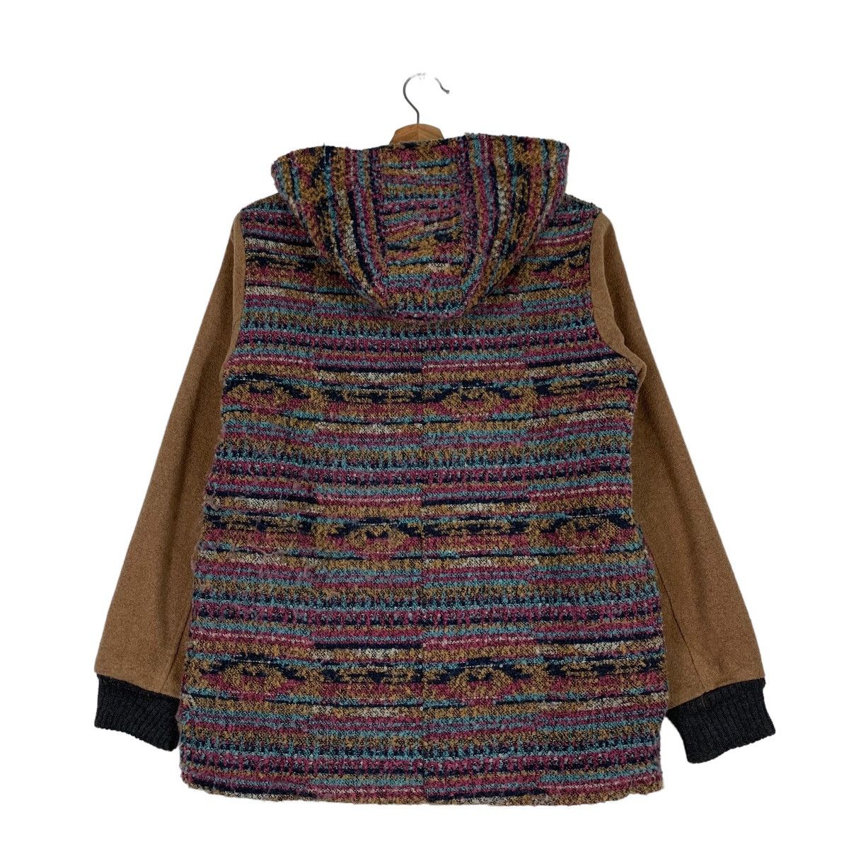 Japanese Brand TITICACA Sherpa Wool Hooded Jacket #0478-C22 Size US M / EU 48-50 / 2 - 7 Thumbnail