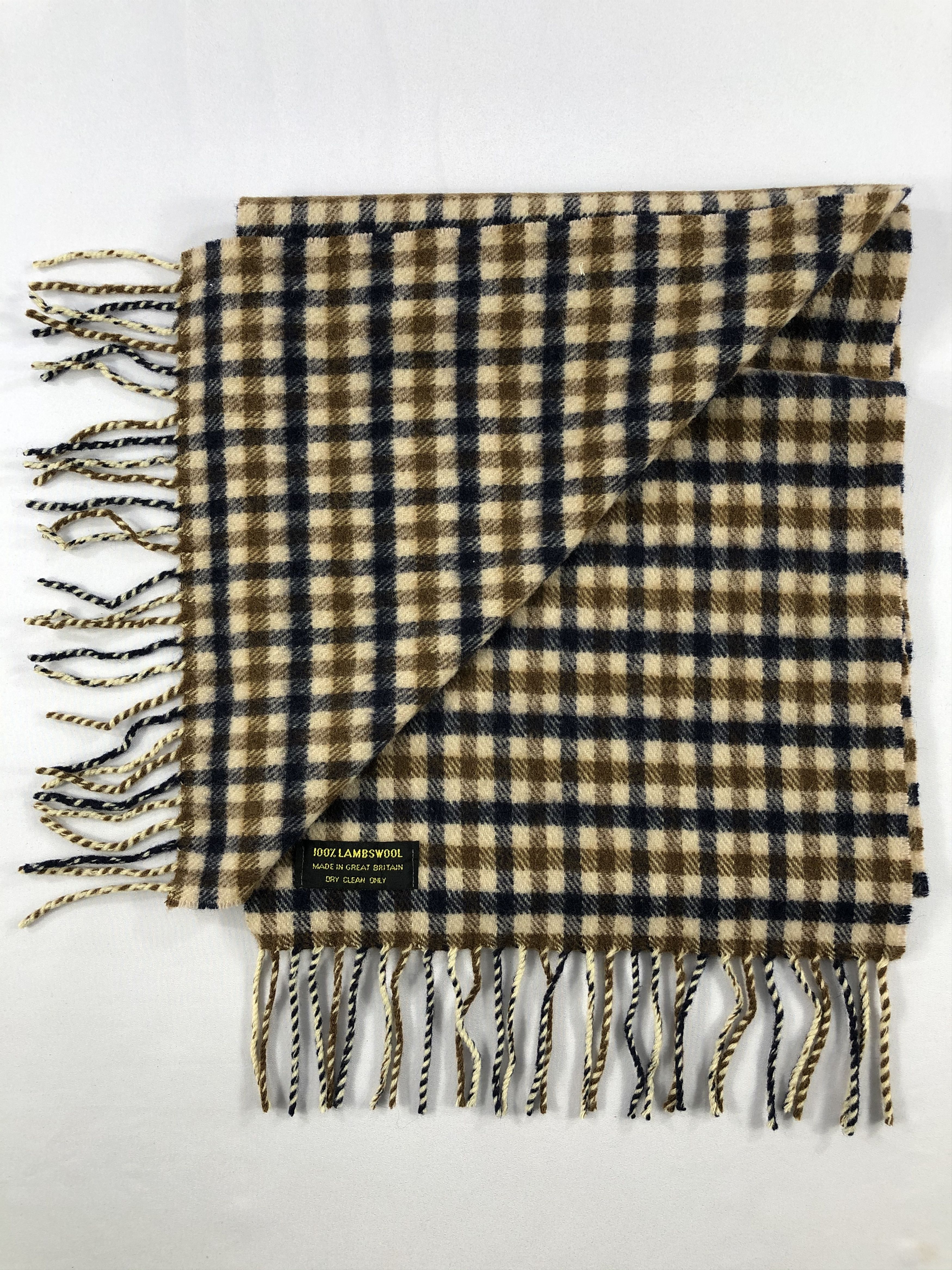 Aquascutum Vintage Aquascutum Scarf/Muffler/Neckwear MF1789 Size ONE SIZE - 4 Thumbnail