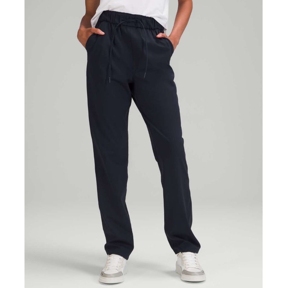 Lululemon Lululemon Stretch Luxtreme Dark Navy Casual Pants Women 2 Size 26" / US 2 / IT 38 - 1 Thumbnail