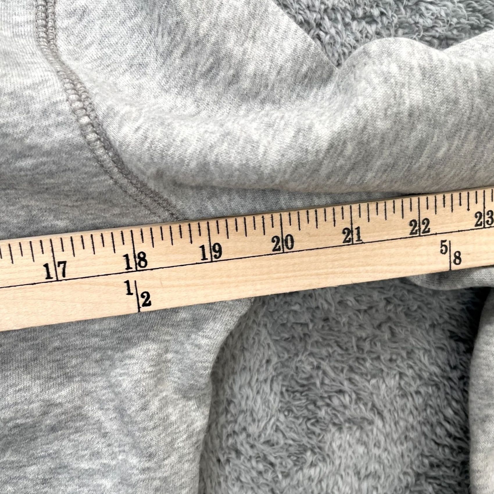 Vintage Aéropostale Hoodie Women XL Gray Full Zip Cotton Fleece Logo Pockets City Classic Nylon? Size XL / US 12-14 / IT 48-50 - 8 Thumbnail