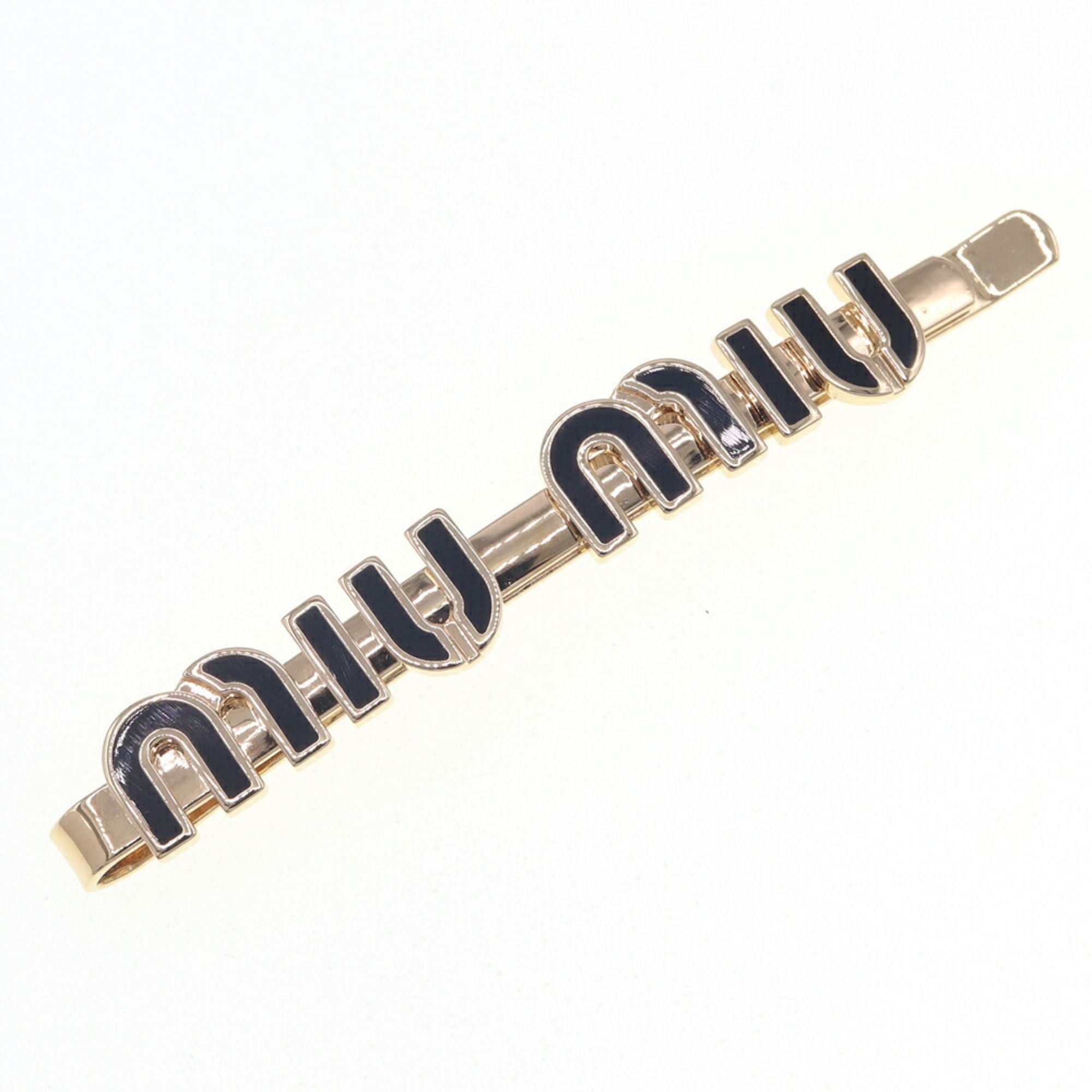 Miu Miu Miu Miu MIU Check Hair Tie Scrunchie Nylon Women display picture 3