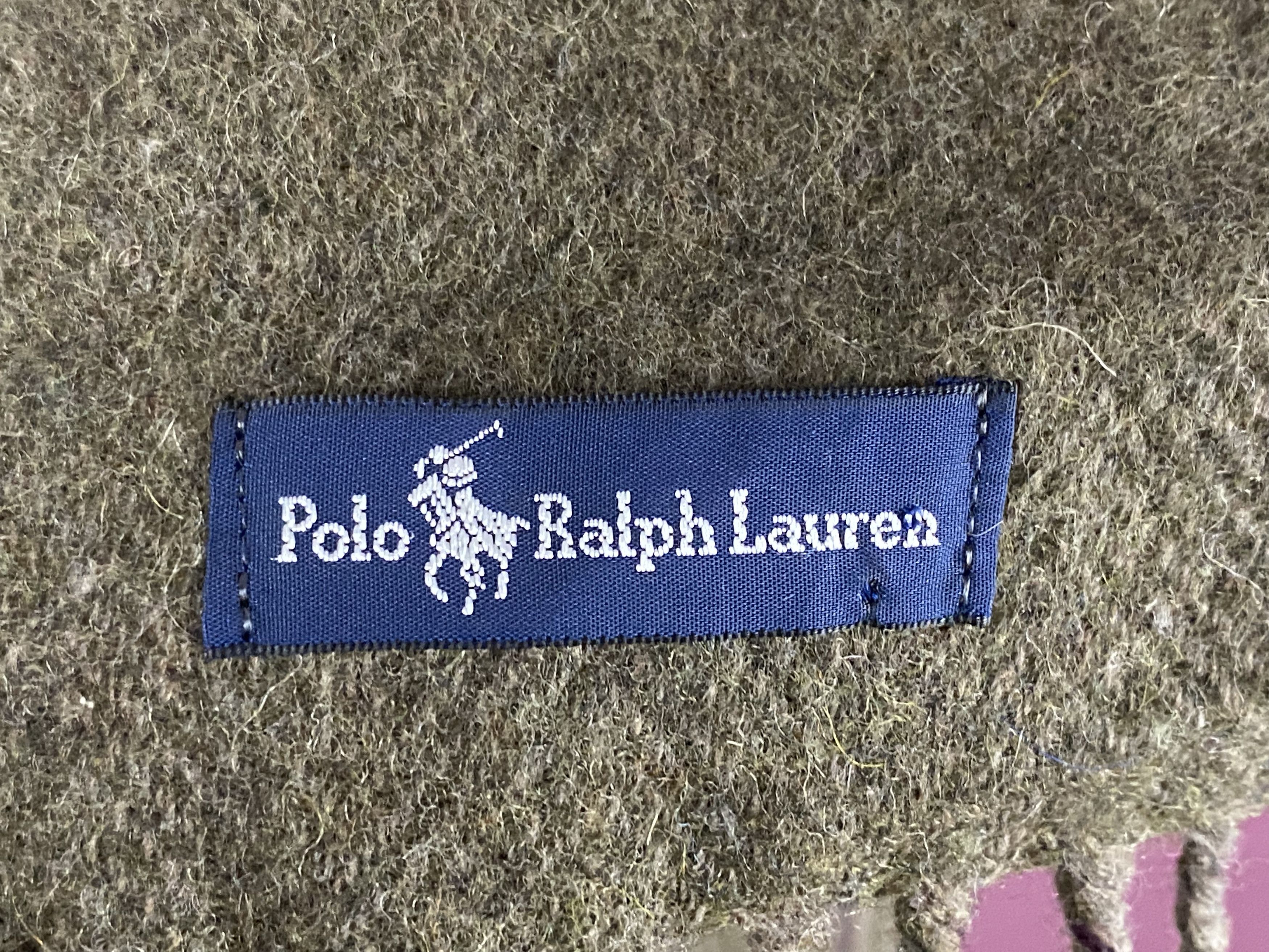 Polo Ralph Lauren × Ralph Lauren × Vintage Polo Ralph Lauren Vintage Plaid Scarf - 180x25cm Size ONE SIZE - 4 Thumbnail
