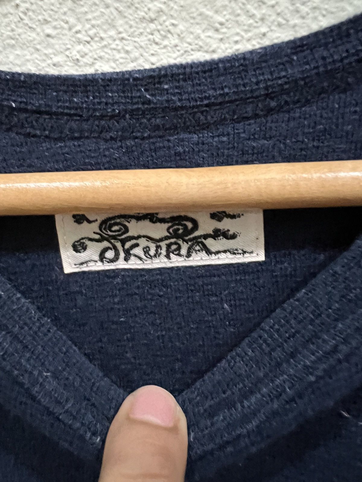 Indigo × Okura Okura Japan Plain Tshirt Size US S / EU 44-46 / 1 - 4 Thumbnail