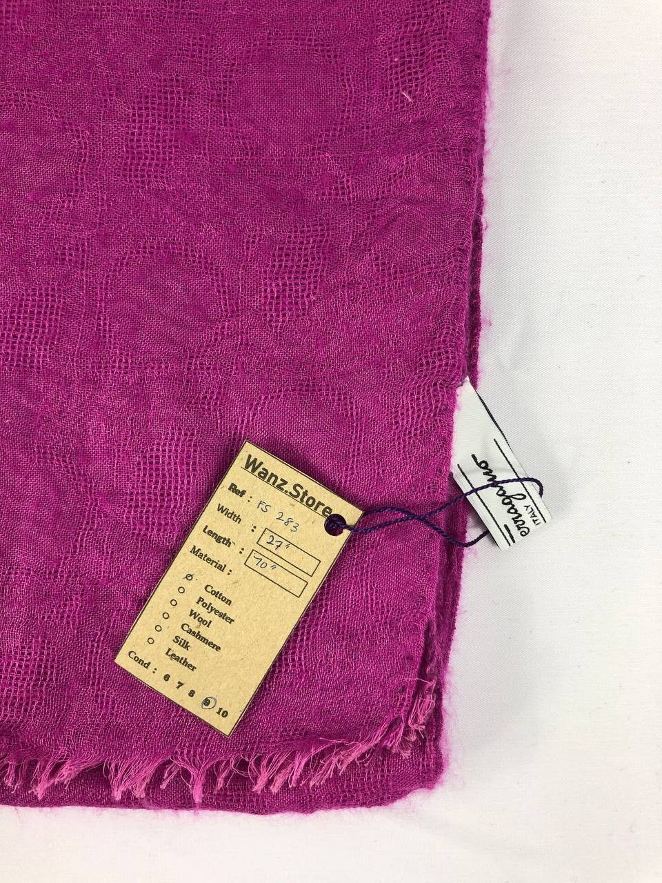 Salvatore Ferragamo Salvatore Ferragamo Scarf / Muffler / Neckwear FS283 Size ONE SIZE - 8 Thumbnail