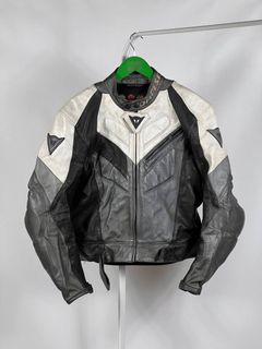 DAINESE SAINT LOUIS LEATHER JACKET BLACK/58