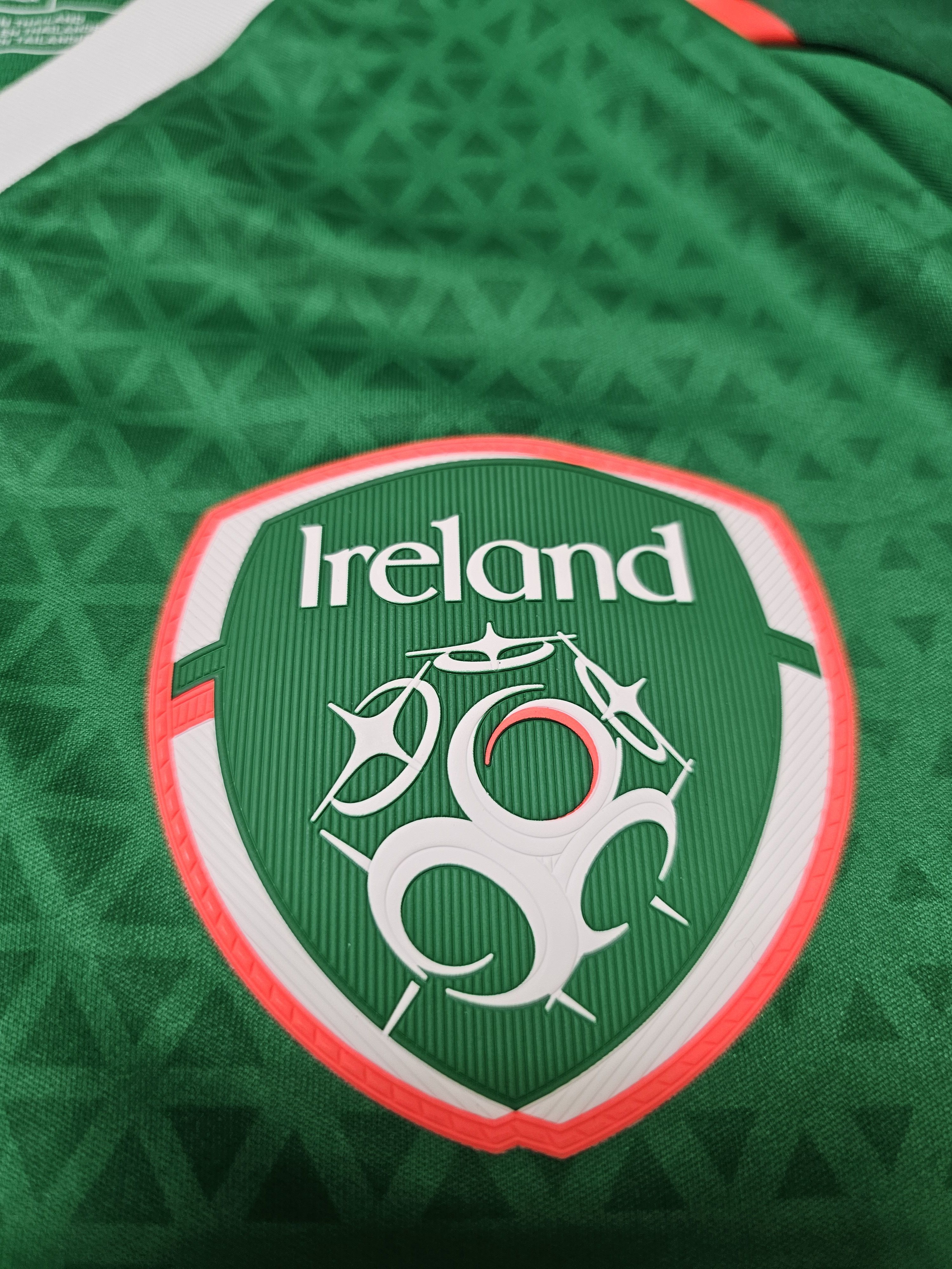 New Balance IRELAND 2018 2019 HOME FOOTBALL SHIRT SOCCER JERSEY Size US M / EU 48-50 / 2 - 4 Thumbnail