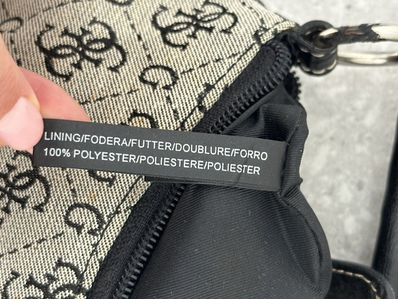Guess Guess Vintage Mini Hand Bag Monogram y2k Swag 90`s Size ONE SIZE - 16 Thumbnail